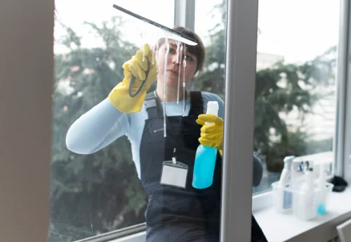 Nettoyage de vitres intérieures et extérieures à Ercuis